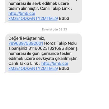 Horoz Lojistik Ürünümün Teslimatını Yapmıyor