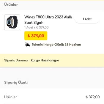Şok'tan Almış Olduğum Ürünün İadesi