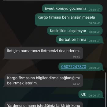 Hoopkapıda Zara - Teslim Edilmeyen Sipariş