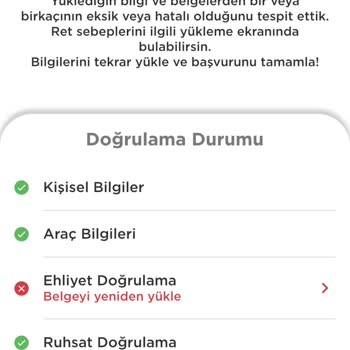 Martı Tag Sürücü Ehliyet Sorunu