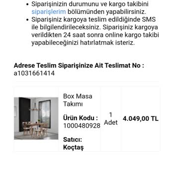 Koçtaş Siparişimi Kargolamıyor. Günlerce Bekletiyor
