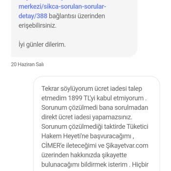 Hepsiburada/BOZDAN Teknoloji Ürün Değişimi Talebim Yerine Getirmiyor.