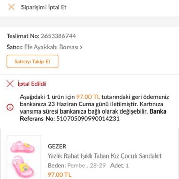 Trendyol'da Satıcının Mağdur Etmesi