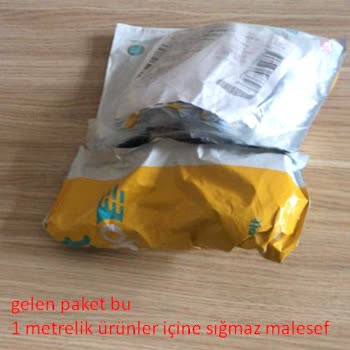 Pttavm.com Ürün Eksik Gönderimi