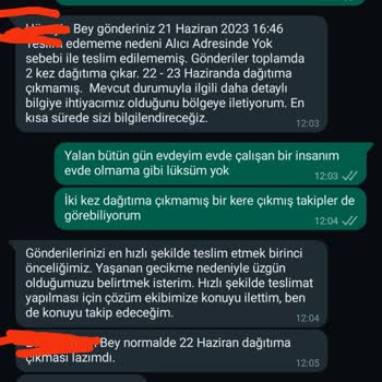 Sendeo Teslimat Yapılmayan Üstüne Ev De Yoktunuz Bahanesi Bulan Kargo Firması