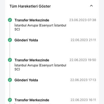 Trendyol Express Esenyurt Transfer Merkezi