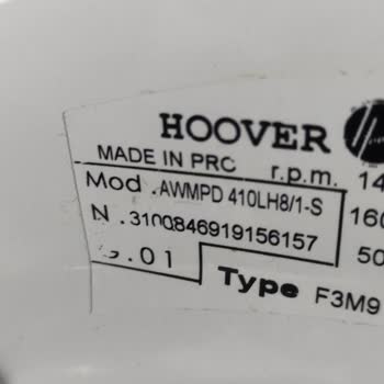 Hoover Çamaşır Makinesi Tam Bir Hayal Kırıklığı