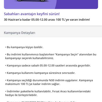 Moov Kampanya Kodunu Başlangıçta Kullanmayı Unuttum