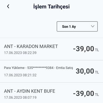 Paycell Karttan Eksilen Para.