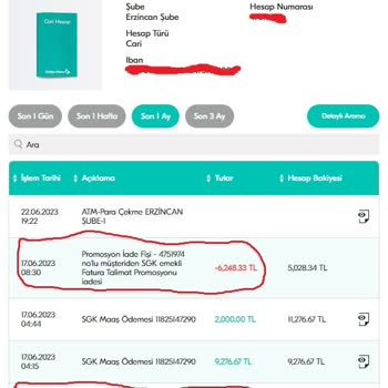 Türkiye Finans Katılım Bankası Promosyon İade Kesintisi