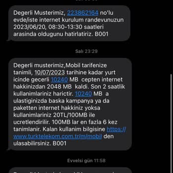 Türk Telekom 1 Haftadır Nakil İşlemi Yapmıyorlar