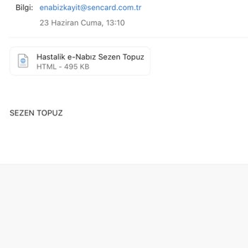 Sencard Sağlık Hizmetleri Sencard Sistemlerinden Dolayı Ödeme Alamıyorum.