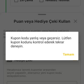TEB Referans Kampanyasından Verdikleri Kod Hatalı Kullanılmış