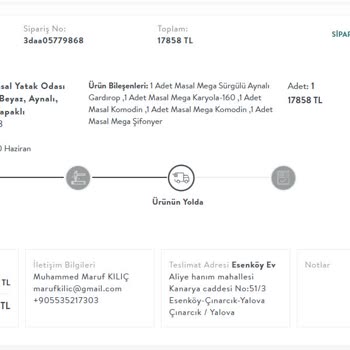 Vivense Ürünlerim Kayıp Ve Teslim Edilmiyor