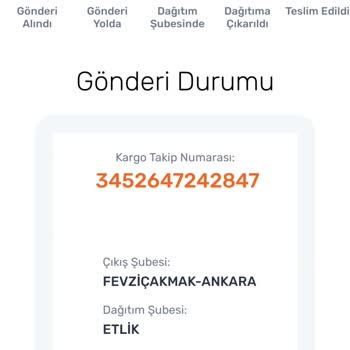 Kargomun Uzun Süredir Teslim Edilmemesi Aras Kargo Etlik Şubesi