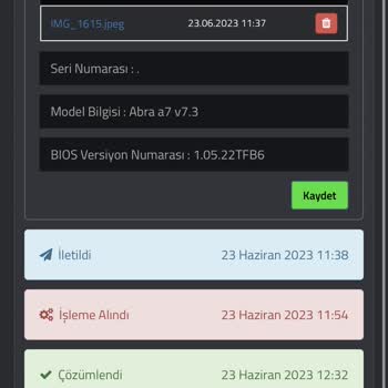 Monster Notebook Teknik Destek Geri Dönmüyor