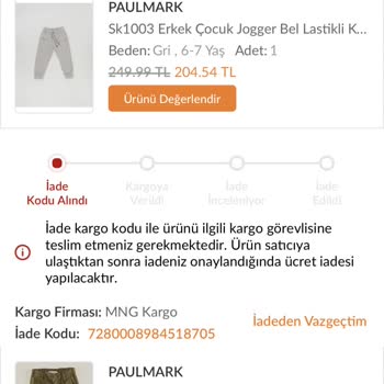Trendyol Ürünü Başka Müşteriye Teslim Etmiş Para İadem Yapılmıyor.