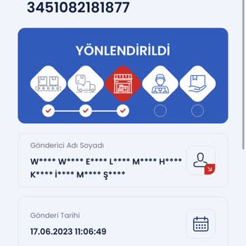 Aras Kargo Hiçbir Veri Girişi Yapmadan Kargoyu İade Etti