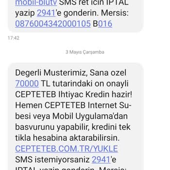 TEB Müşteri İsteklerini Dikkate Almama