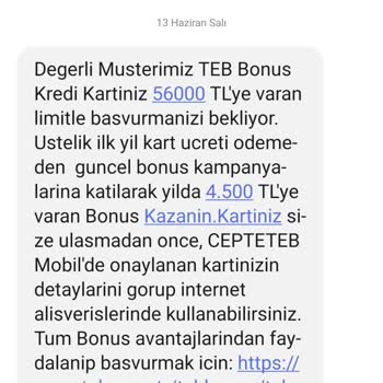 TEB Müşteri İsteklerini Dikkate Almama