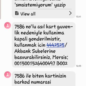 Akbank Kartımın Son Kullanma Tarihi Ağustos 2023. Kredi Kartımı Otomatik Yenilediler. Buraya Kadar İyi Hoş.