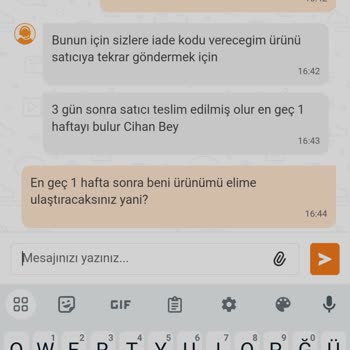 Trendyol 15 Gündür Teslim Edilmeyen Ürün. Müşteri Hizmetleri Yetersiz