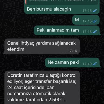 Yardımeli Derneği (Burs Başvuru) Kişisel Bilgilerimin Tehdidi.