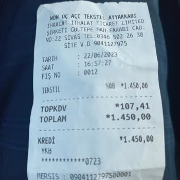 Sivas İva Park AVM De Ki Wow Giyim Mağazası Ürünü İade Almıyor.