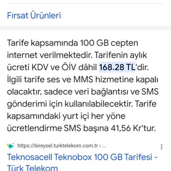 TeknosaCell İnternet Hattı Şikayet