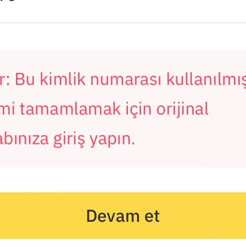 Tanımlı Binance Hesabıma Ulaşamıyorum