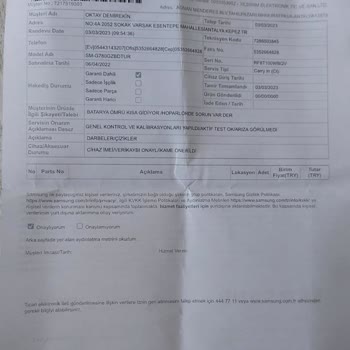 Samsung S20fe Batarya Sorunu