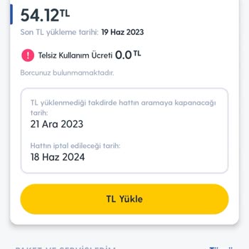 Turkcell İn Borcum Olmamasına Rağmen Yüklediğim Tl Bakiyeyi Çekmesi