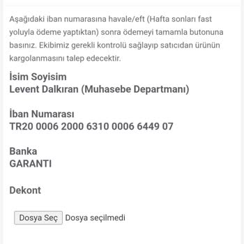Dolap Menüsü Kullanılarak Ürün Satışı
