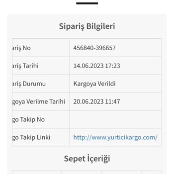 Color N Drive Ürün Gelmedi Kargoda Diyor Takip Numarası Yok