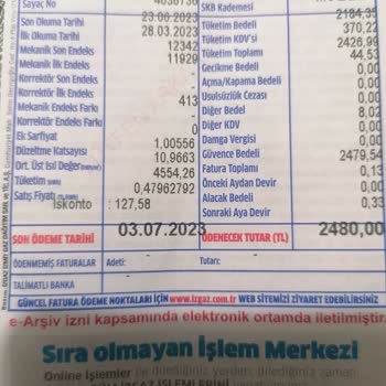 İzgaz Mayın Ayı Endeks Okuyamadı Diye Gelen Haksız Fatura