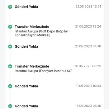 Trendyol Express Trendyol Ekspress Bağcılar Şubesinden Bıktık.