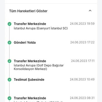 Trendyol Express Trendyol Ekspress Bağcılar Şubesinden Bıktık.