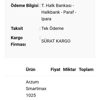 Sürat Kargo Adrese Gelmeden İade Başlatmak.