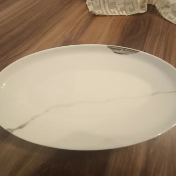 Parlak Billuriye Hisar Royal London Yemek Takımı Çok Kötü