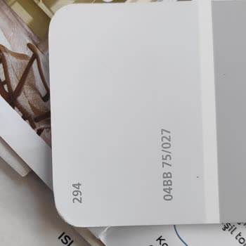 Marshall Bayisinden Aldığım Açık Gri Boya Mavi Çıktı