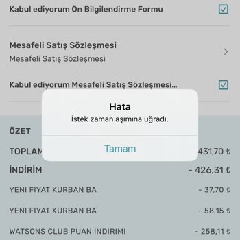Watsons 500 TL'ye 250 TL Kampanyası