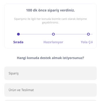 Getirden Verdiğim Sipariş 2 Saattir Gelmedi