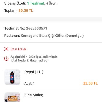 Trendyol Siparişimi İptal Ettiler Ücretini Hesabıma Aktarmadılar