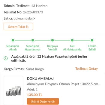 Trendyol İade Kargonun Bedelinin Ödenmemesi