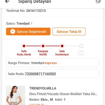 Trendyol İade Ürünüm Kaybedildi Ve Parası İade Edilmiyor