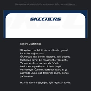 Skechers Ayakkabı Tabanları Dökülüyor