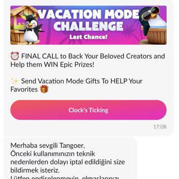 Tango Live Tangodan Çekememe Sorunu