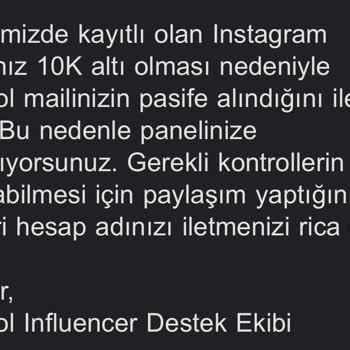 Trendyol İnfluencer Paneli Askıya Alma Durumu!