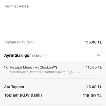 McDonald's Yanlış Ürün Gönderdi Sonra Da Kapatıp Gittiler