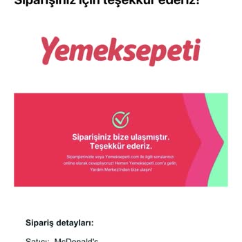 McDonald's Yanlış Ürün Gönderdi Sonra Da Kapatıp Gittiler